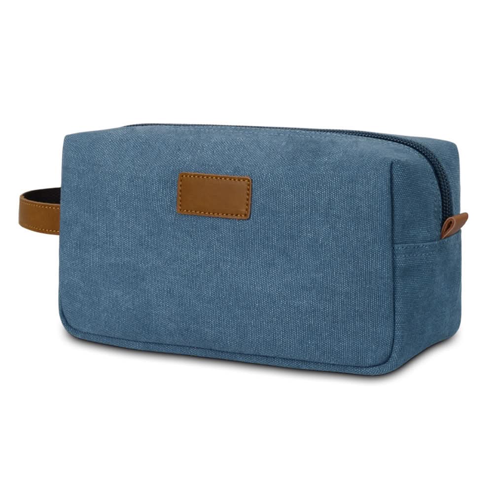 Retro Waterproof Toiletry Bag - Canvas Travel Handbag