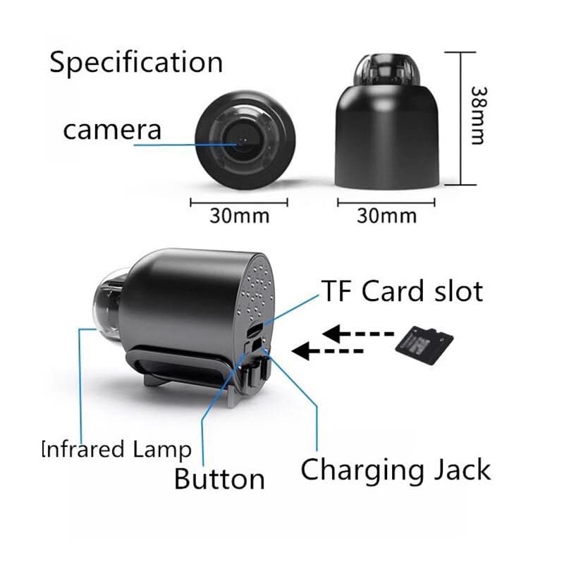 1080p HD Wireless Night Vision Security Camera