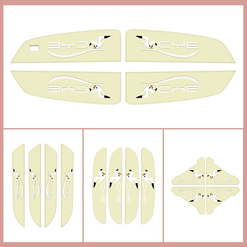 BYD Seagull Door Handle & Mirror Anti-Scratch Stickers – For Exterior Protection