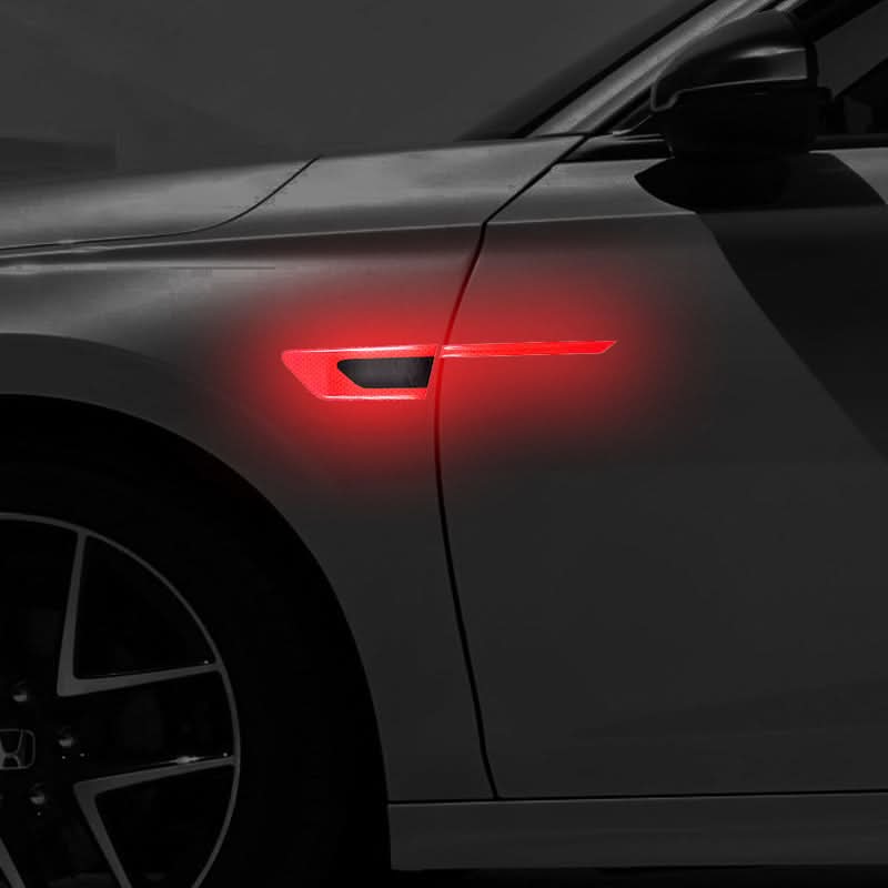 Car Reflective Fender & Bumper Stickers – Anti-Scratch Night Safety Decals