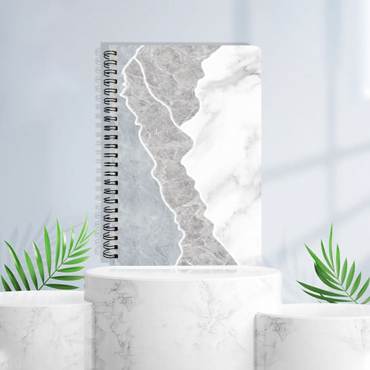 A5 Side Flip Spiral Notebook - Horizontal Line Notepad