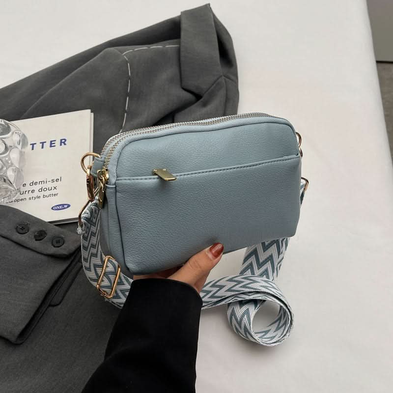 Women's Stylish Wide Strap Messenger Shoulder Bag