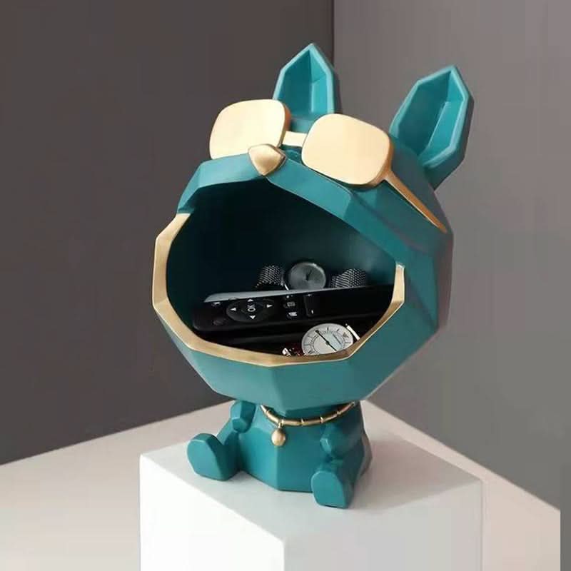 Charming French Bulldog Key Storage Ornament