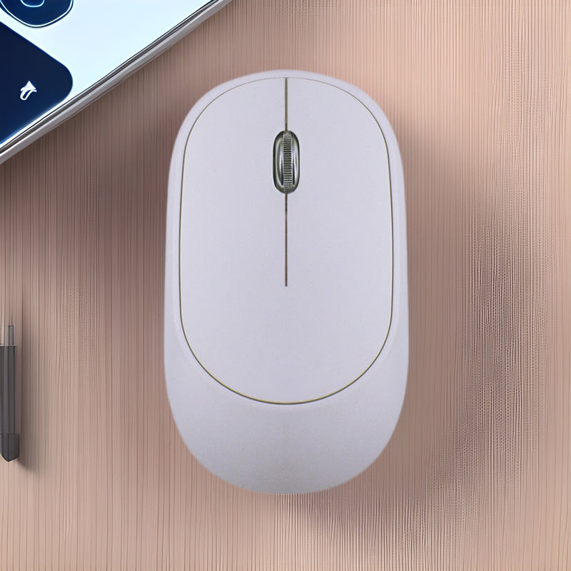 Wireless Charging Silent Mouse – 2.4G, Ergonomic Design, 1600 DPI Optical