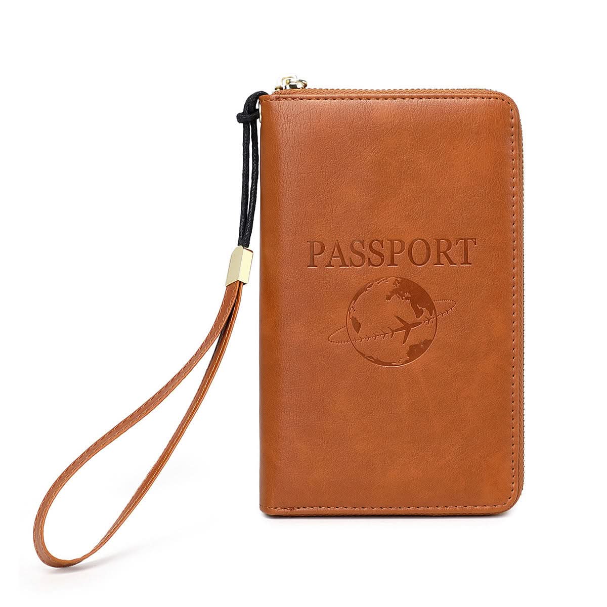 RFID Blocking Passport Holder – Waterproof Travel Wallet With Multi-Card Storage