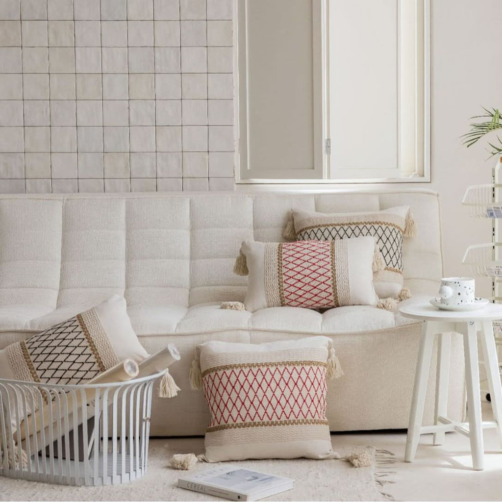 Yiman Qiyun Multi-Color Jacquard Sofa Pillow