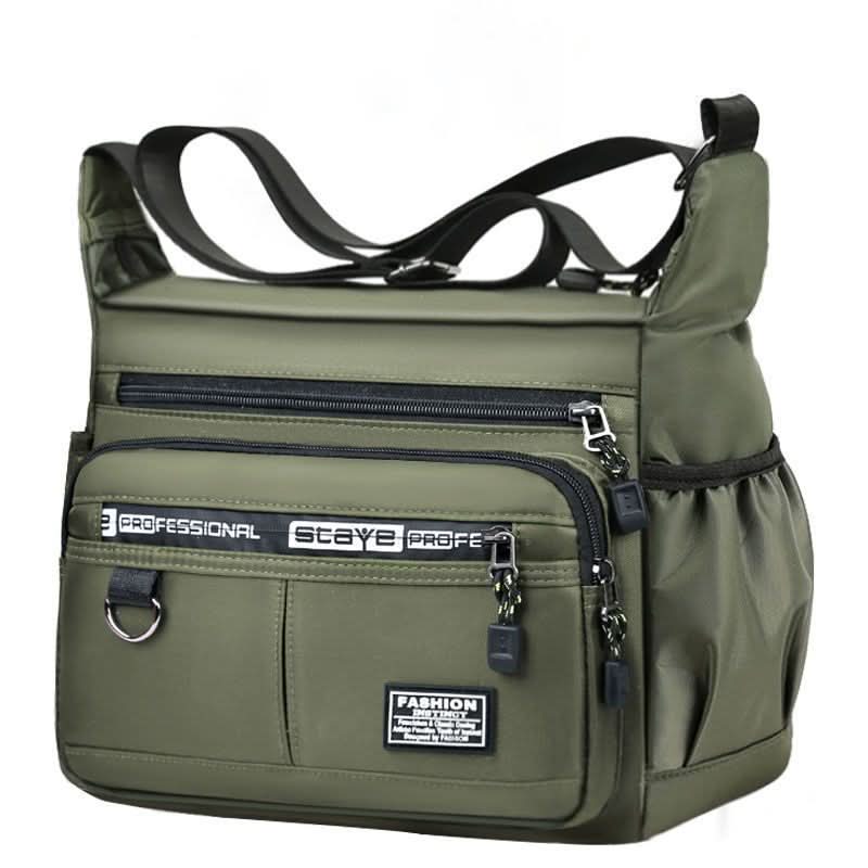 Men's Waterproof Multi-Pocket Business Backpack
