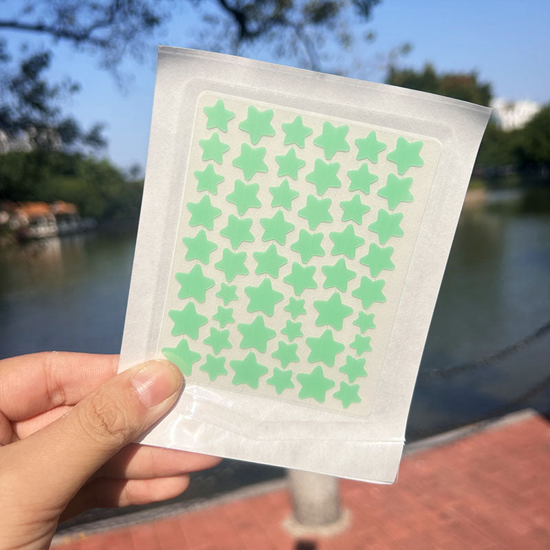 Star Acne Patches for Face – Hydrocolloid Blemish Treatment, Cute Star Shape (51-pieces)