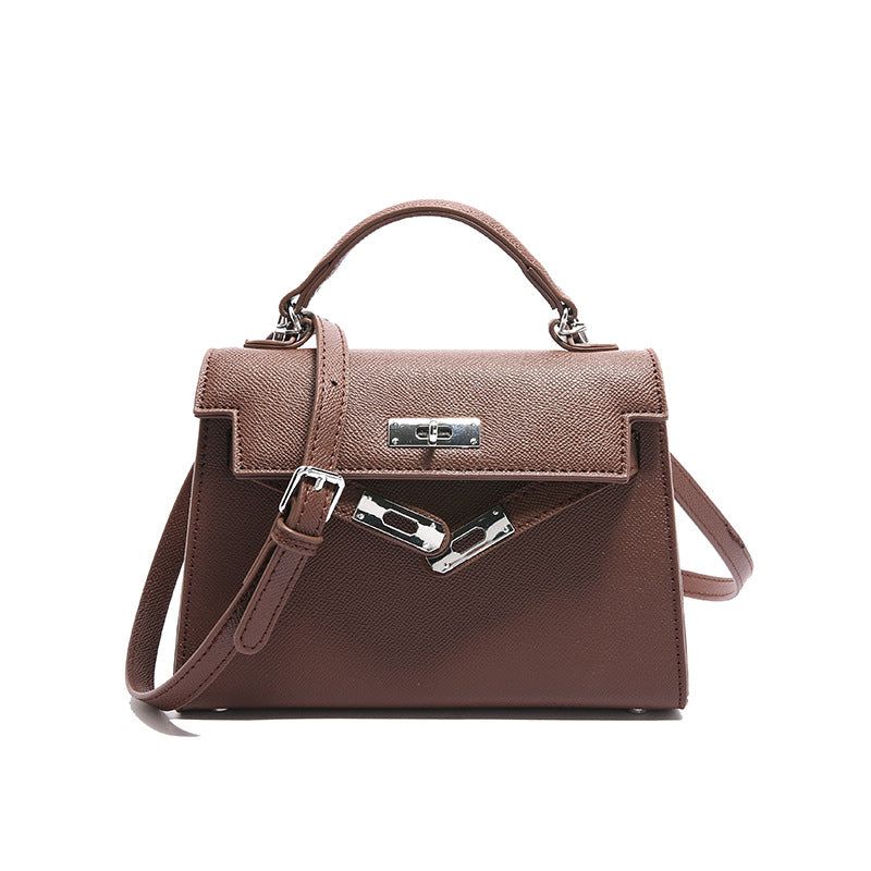 Cross-Border High-Quality Kelly Bag for Women 2025 New Classic Fashion Satchel Shoulder Bag Commuter Export Crossbody Bag