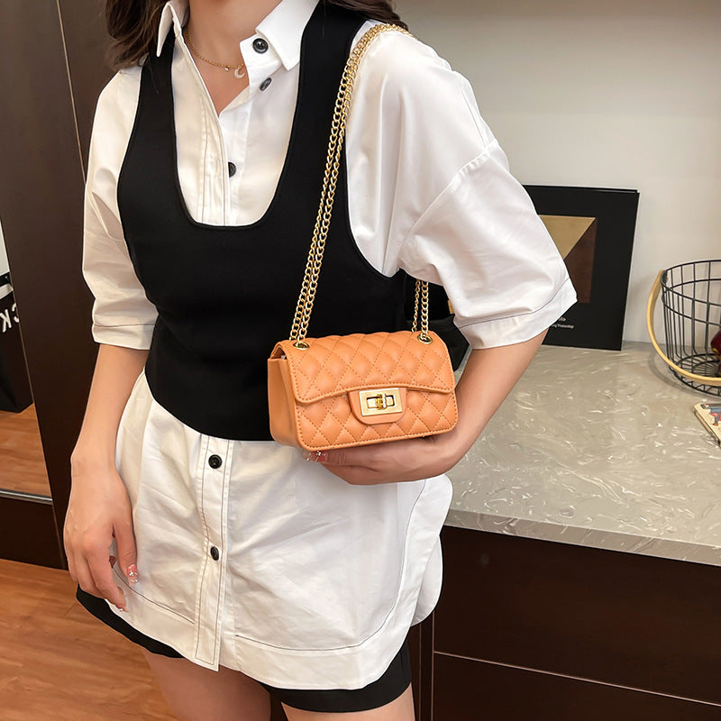 Trendy Mini Chain Crossbody Bag for Women –  Small Shoulder Purse