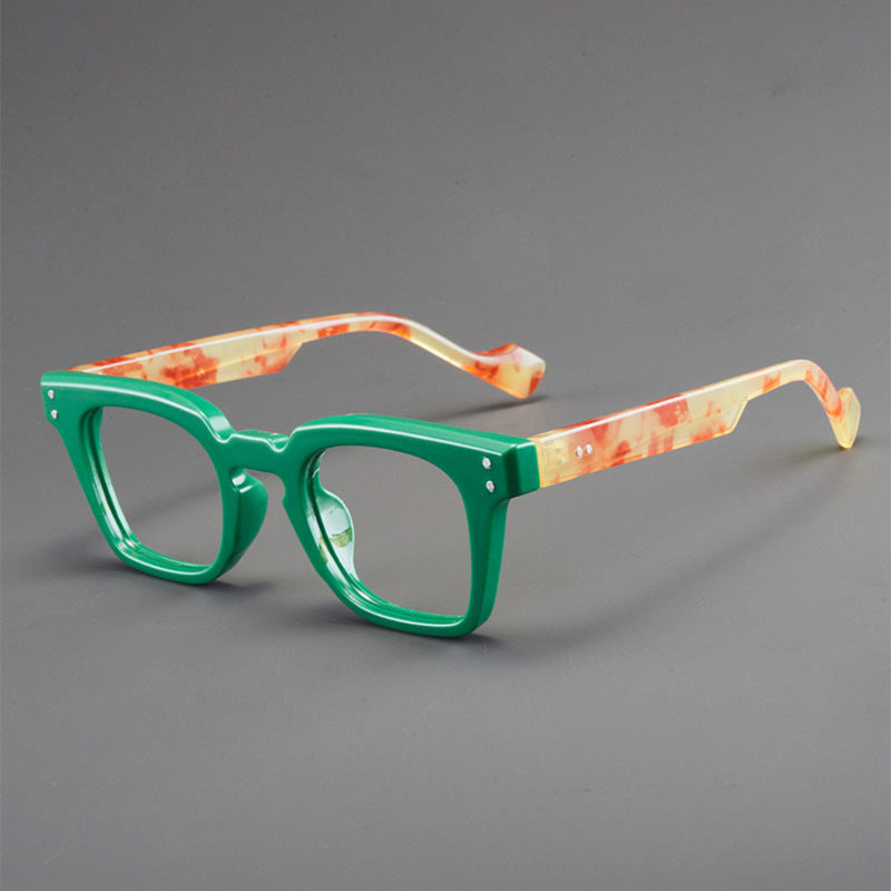 Retro Square Anti-Blue Light Glasses for Adults – Unisex Full-Frame Fashion Eyewear