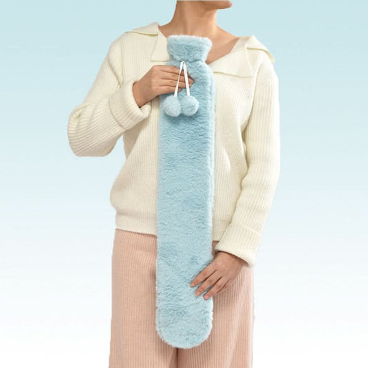 Large Capacity Hot Water Bottle with Plush Cover