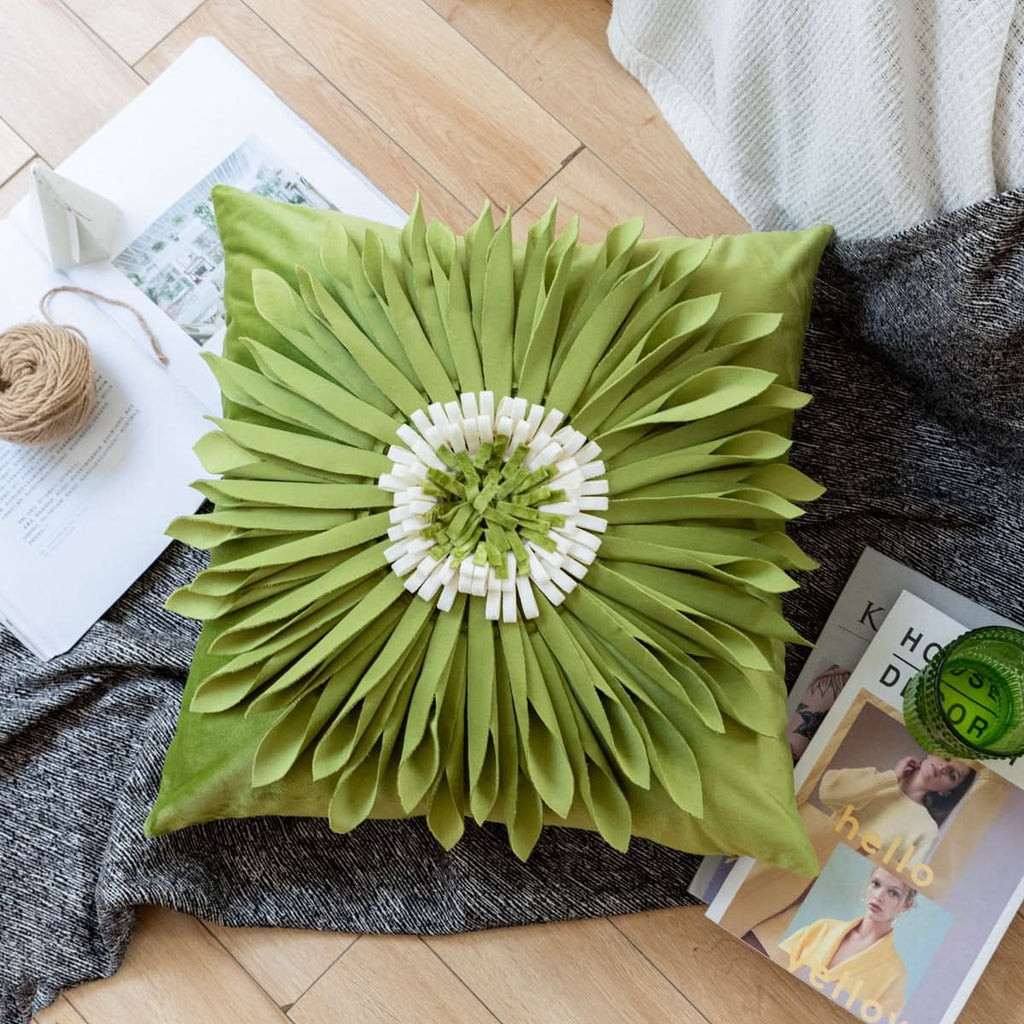 Sunflower Pillowcase - Small Daisy & Sunflower Design