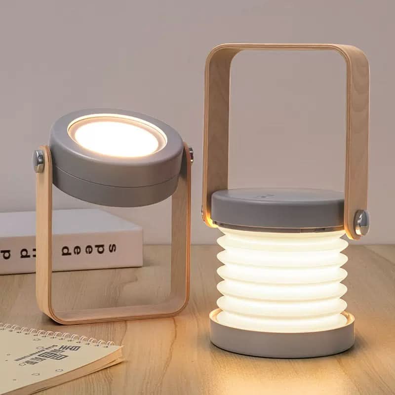 LED Lantern Night Light – Creative Folding Eye Protection