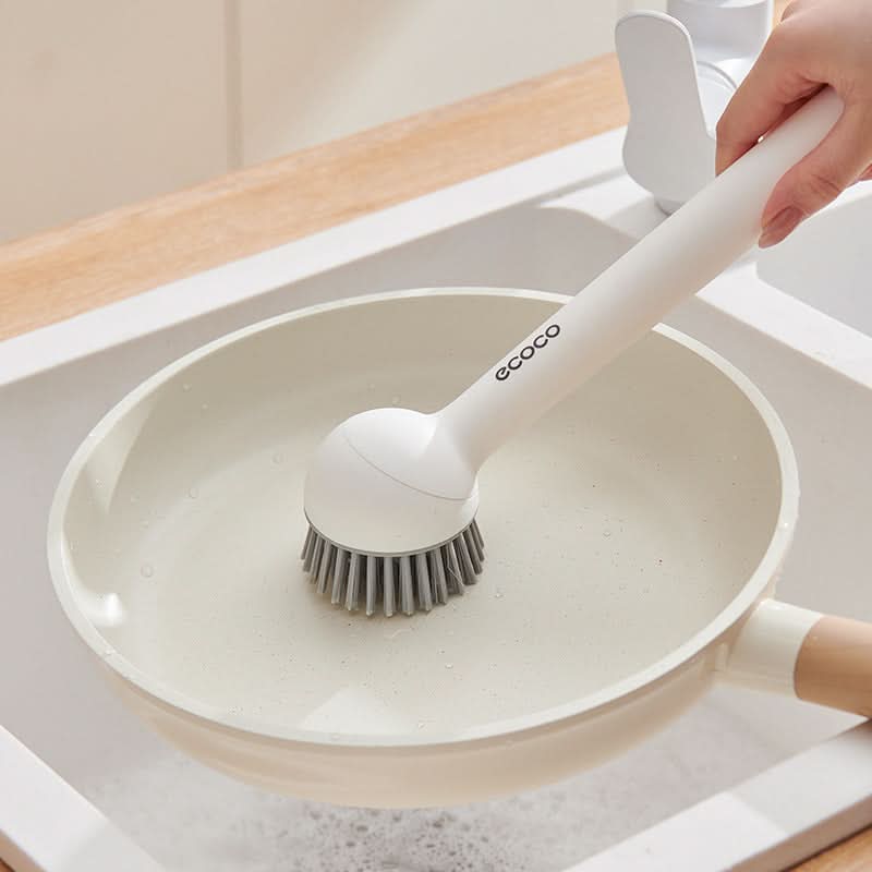Automatic Liquid-Fill Dish Scrub Brush – Kitchen Pot & Pan Cleaning Brush