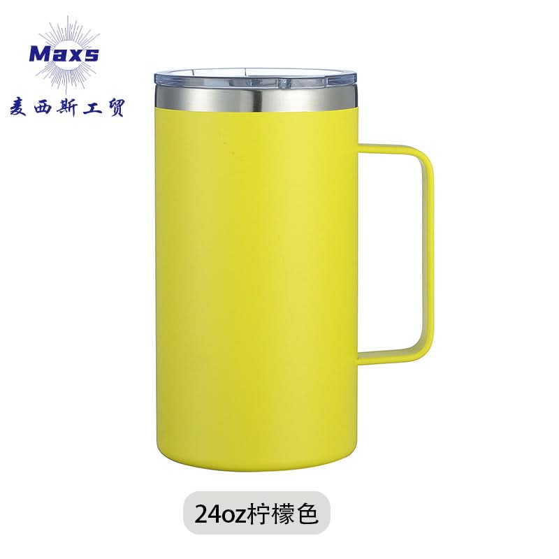 Stainless Steel Vacuum Coffee Thermos Mug – 12oz Insulated Cup