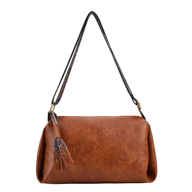 Women's Classic Pillow Bag – Leather Shoulder & Messenger Purse