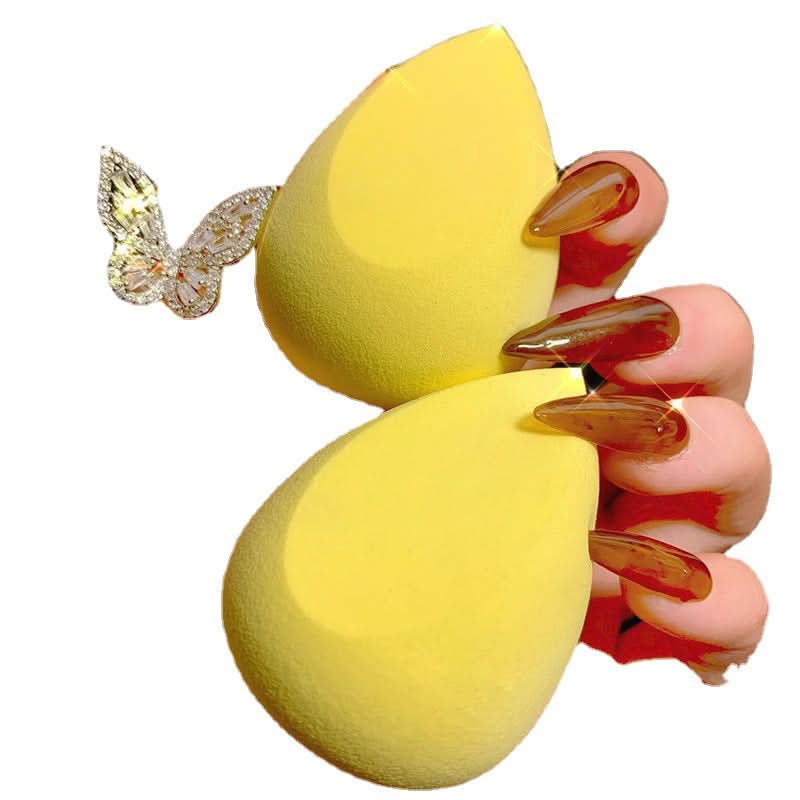 Makeup Sponge Set – Latex-Free Beauty Blender with Storage Box (Pack of 4)