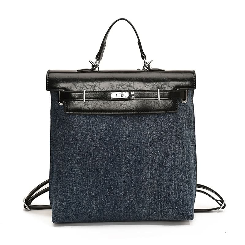 Women's Stylish PU Leather Backpack – College-Style Trendy Bag