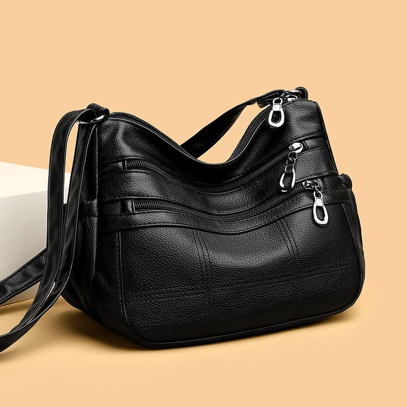 Women's Large-Capacity Multi-Compartment Tote Bag – Stylish Handbag
