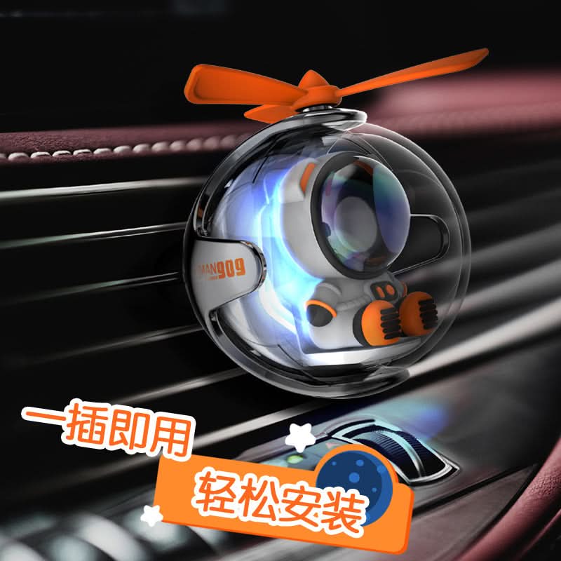 Cartoon Astronaut Car Aromatherapy Night Light