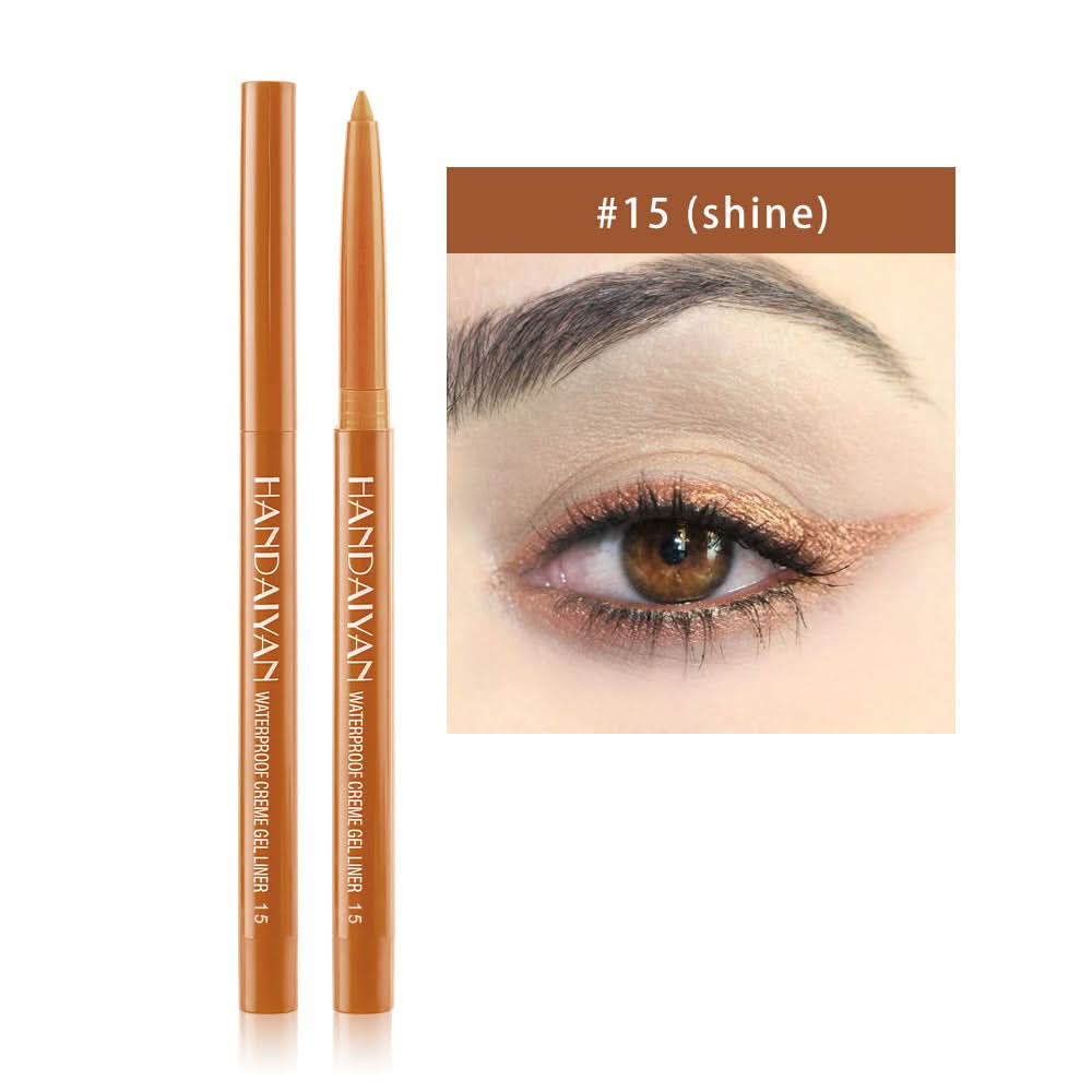 HANDAIYAN Waterproof Eyeliner Gel Pencil – Smudge-Proof Cream Gel Eyeliner