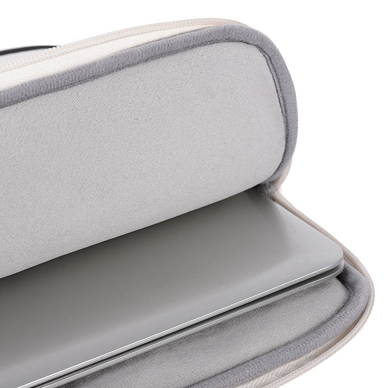 Dual Compartment Zebra Laptop Sleeve – Waterproof Protective Case for 11-15 Inch Laptops