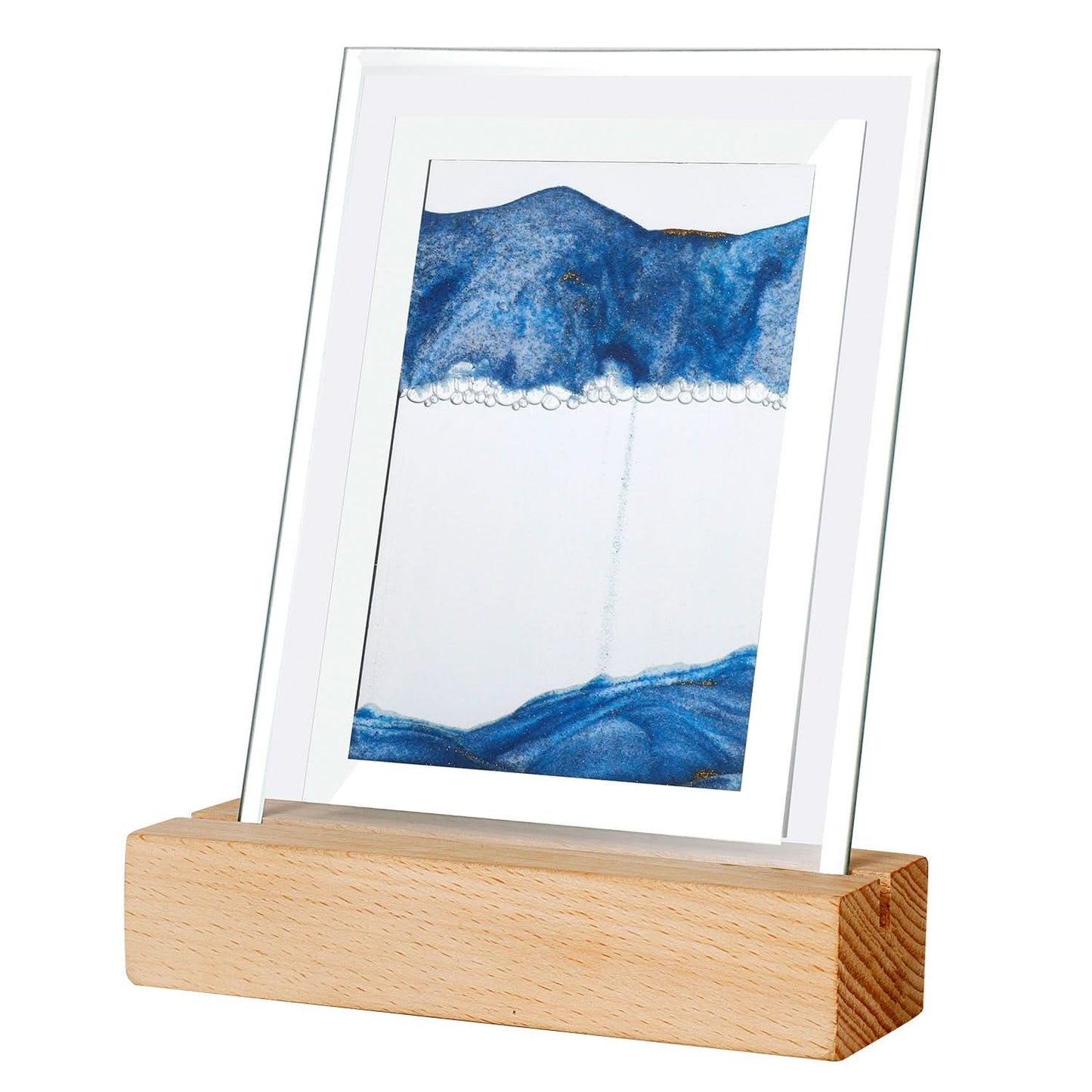 Romantic Flowing Sand Painting Night Light - Elegant Home Decor Gift