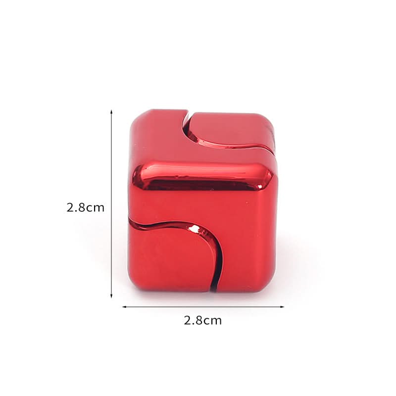 Colorful Zinc Alloy Fidget Gyroscope Cube