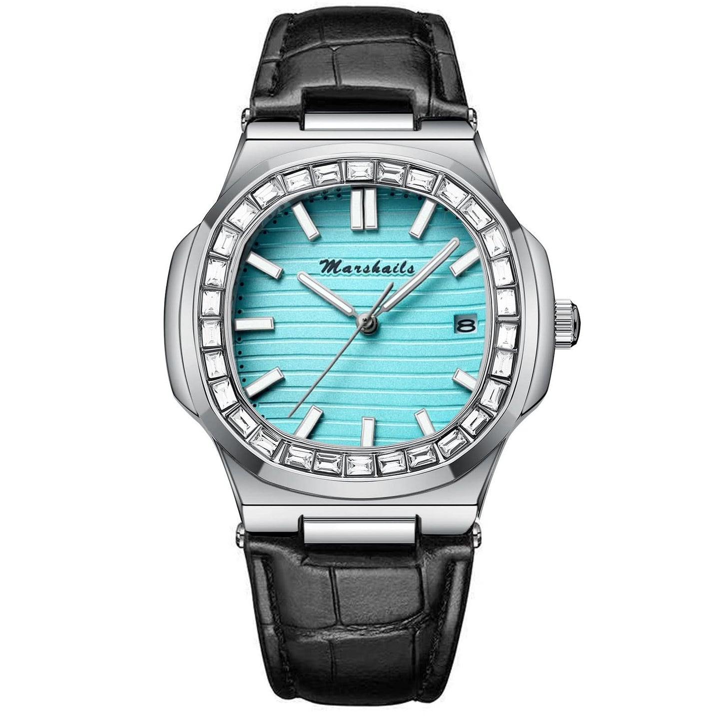Nautilus Square Men's Watch – Waterproof, Luminous, Quartz