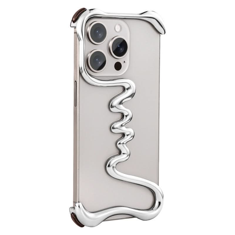 iPhone 15 Pro Max/16 Metal Frameless Case – Slim, Heat-Dissipating
