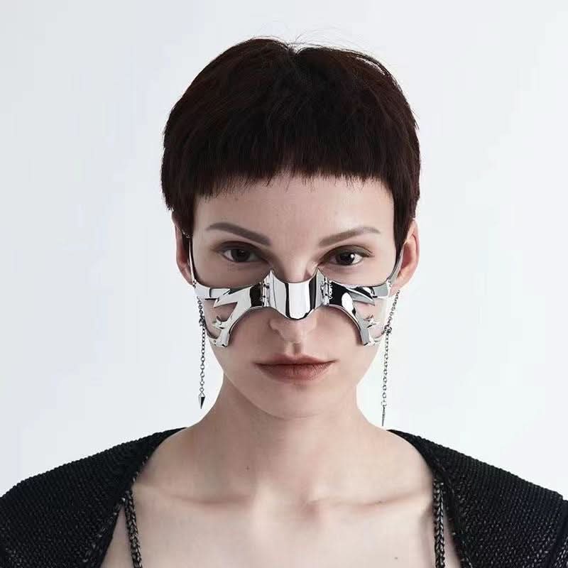 Cyberpunk Alloy Nose Mask - Punk Jewelry