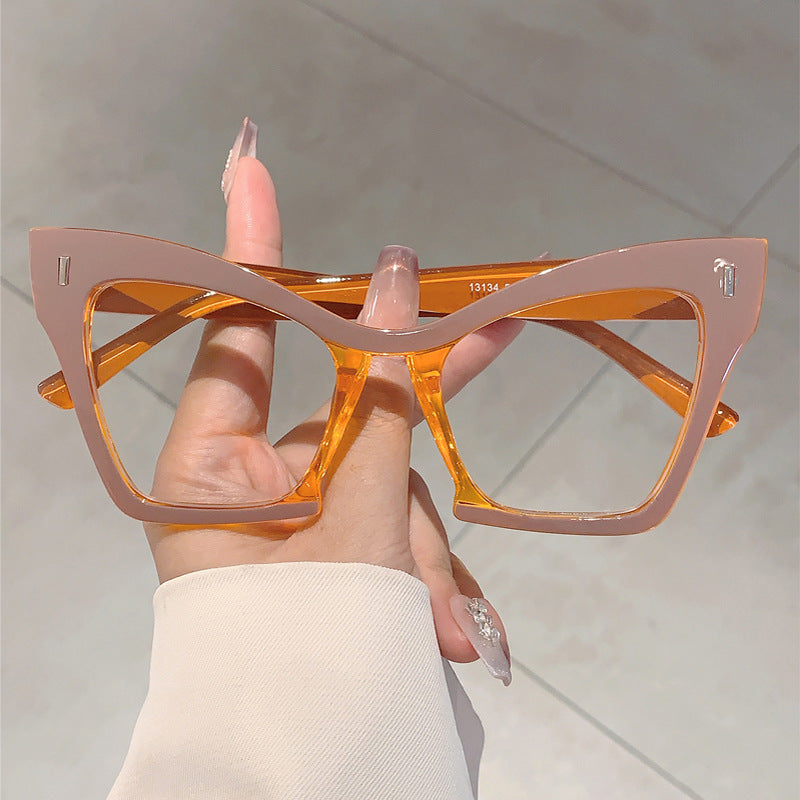 Cat-Eye Glasses – Large Frame Fashion Eyewear for Adults