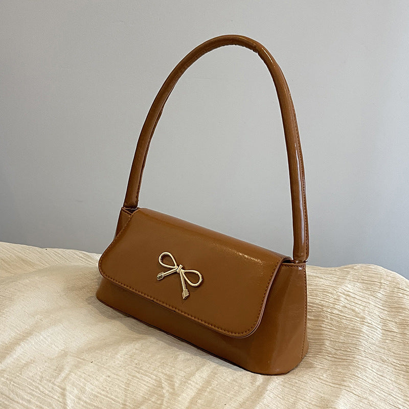 Small Armpit Shoulder Bag for Women – Trendy PU Chain Pillow Purse