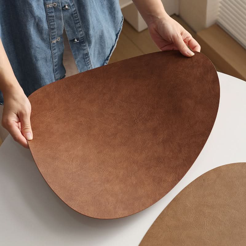 Waterproof PVC Leather Placemats - Luxury Design