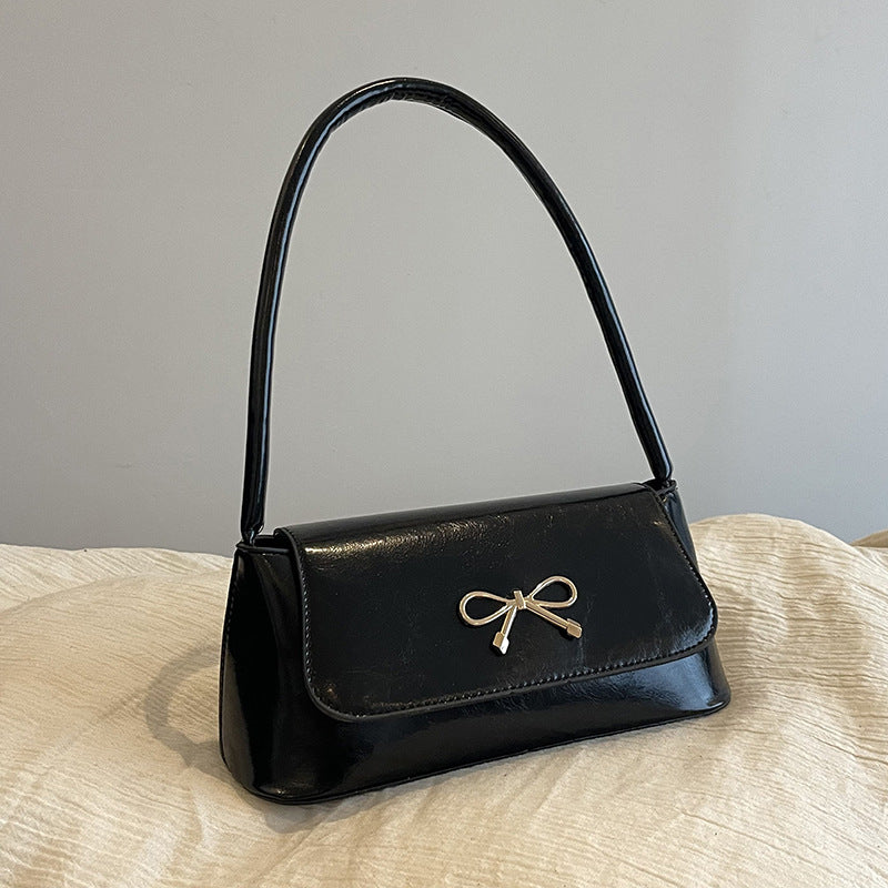 Small Armpit Shoulder Bag for Women – Trendy PU Chain Pillow Purse