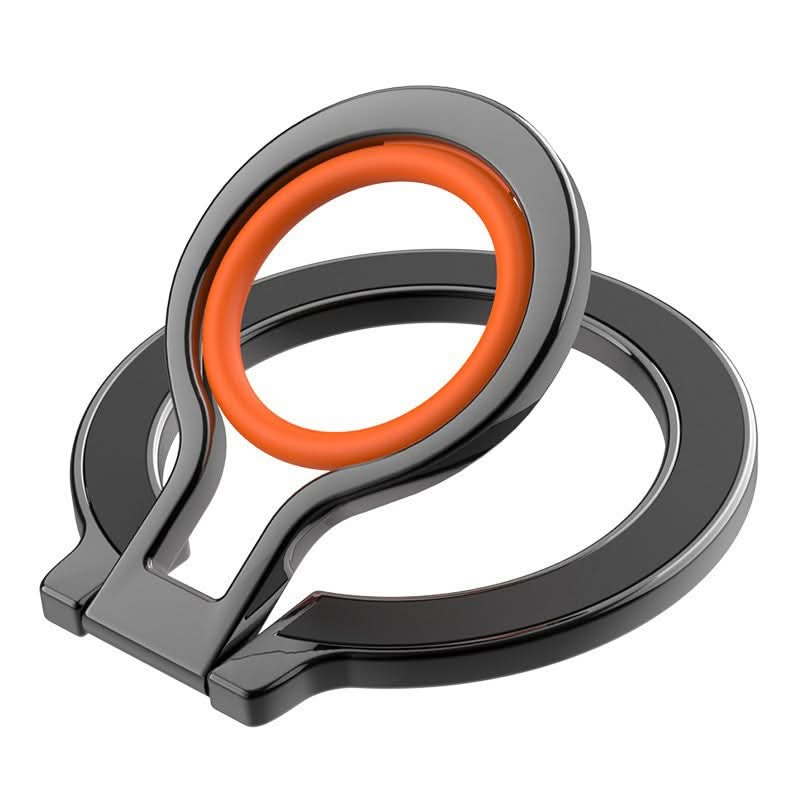 360° Rotating Magnetic Phone Ring Holder – Foldable Stand