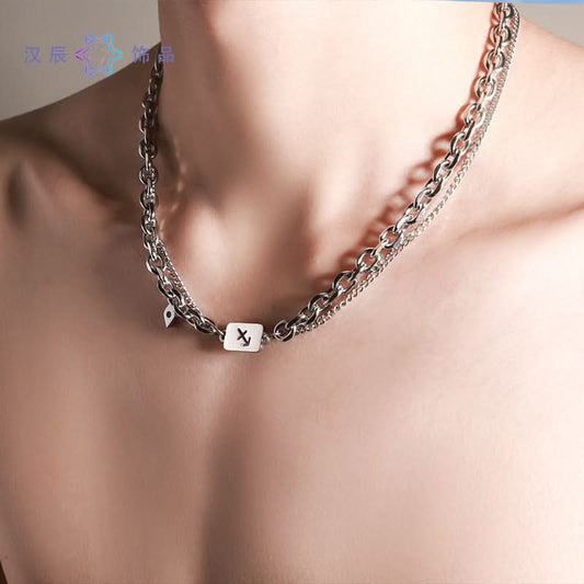 Men’s trendy Zodiac Necklace – Cuban Chain Jewelry