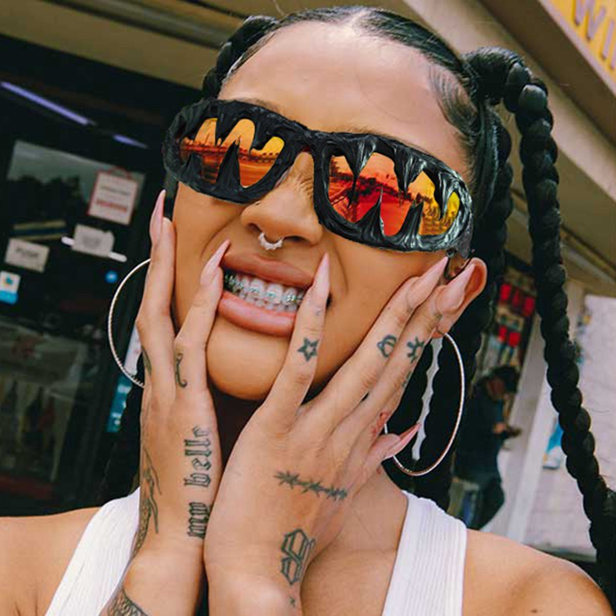 [Limited Edition] Futuristic Techno Sunglasses