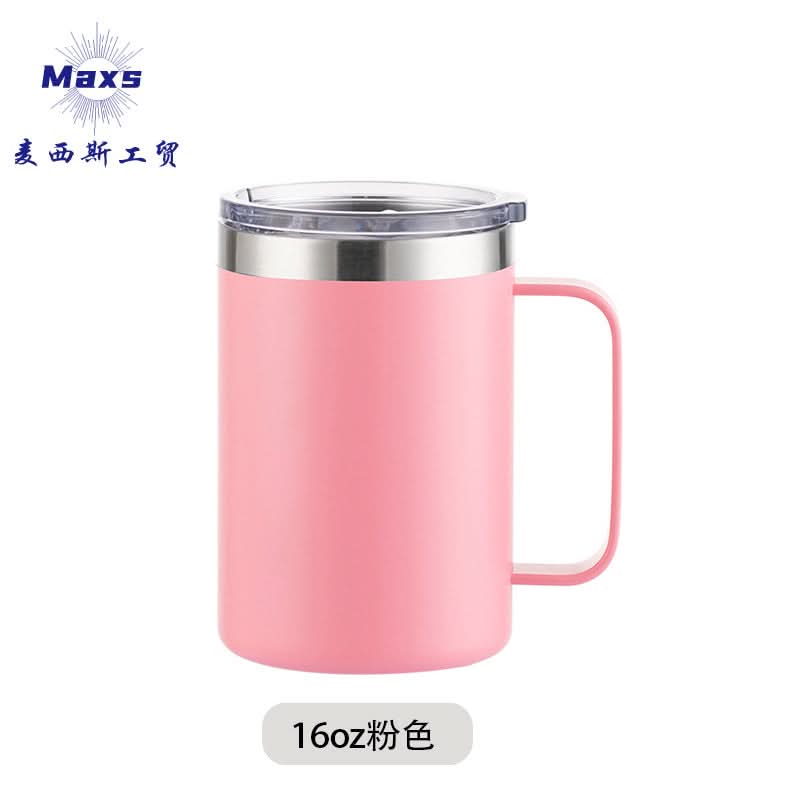 Stainless Steel Vacuum Coffee Thermos Mug – 12oz Insulated Cup