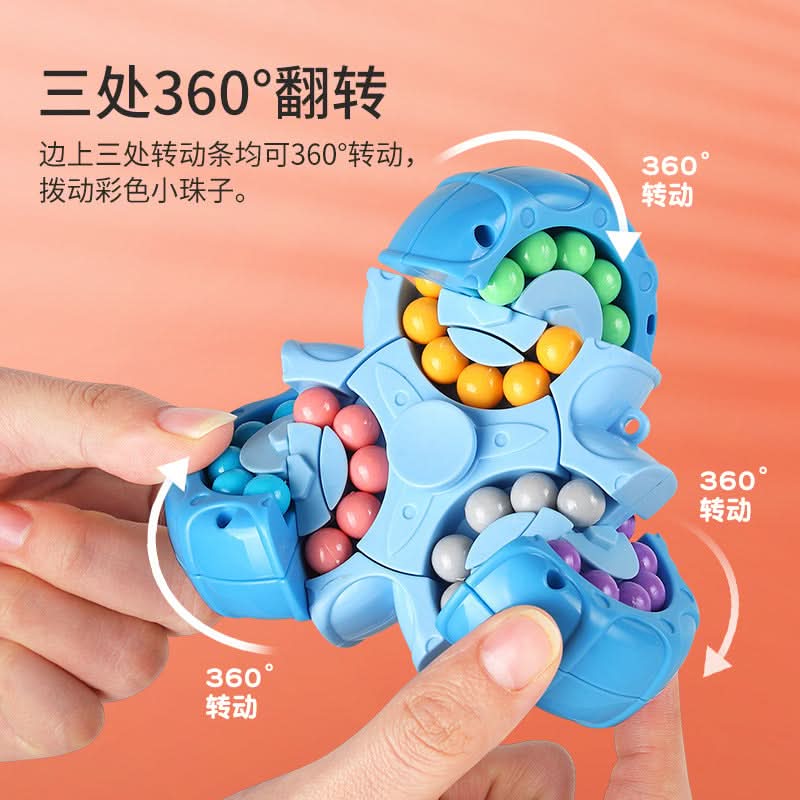Rotating Rubik's Cube Gyroscope Educational Toy