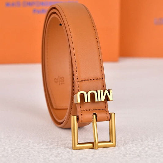 Women's Retro Letter Belt – Stylish Leather Waist Belt For Jeans & Dresses