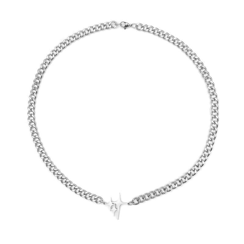 Men’s Trendy Star Necklace – Hip-Hop Fashion Jewelry