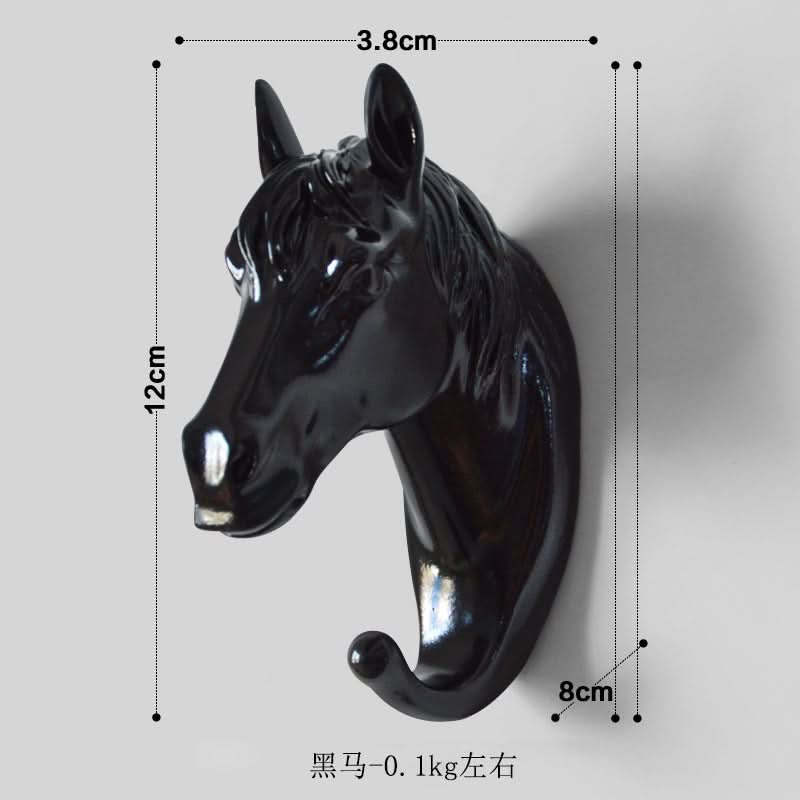 Punch-Free Animal Head Wall Hook – Decorative Deer Head Sticky Hanger
