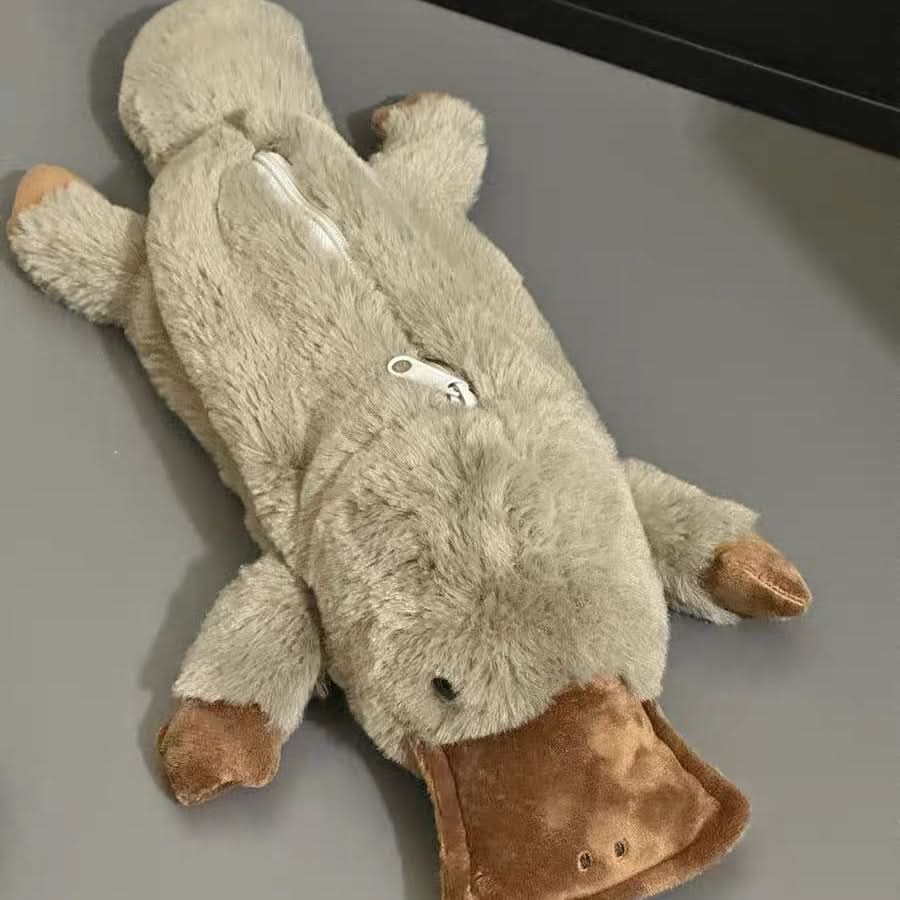 Cute Plush Animal Pencil Case for Kids