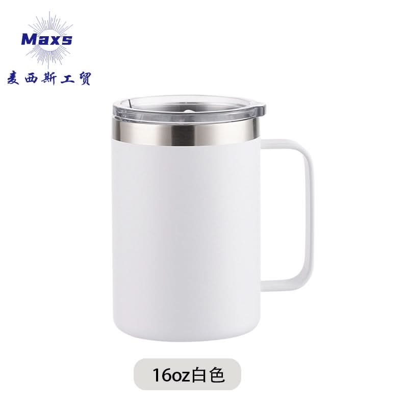 Stainless Steel Vacuum Coffee Thermos Mug – 12oz Insulated Cup