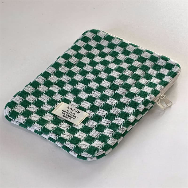 Checkerboard Laptop Tablet Bag 11 Inch