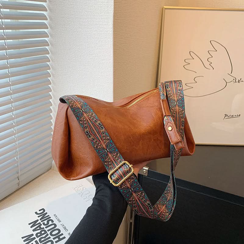 Women's Classic Pillow Bag – Leather Shoulder & Messenger Purse