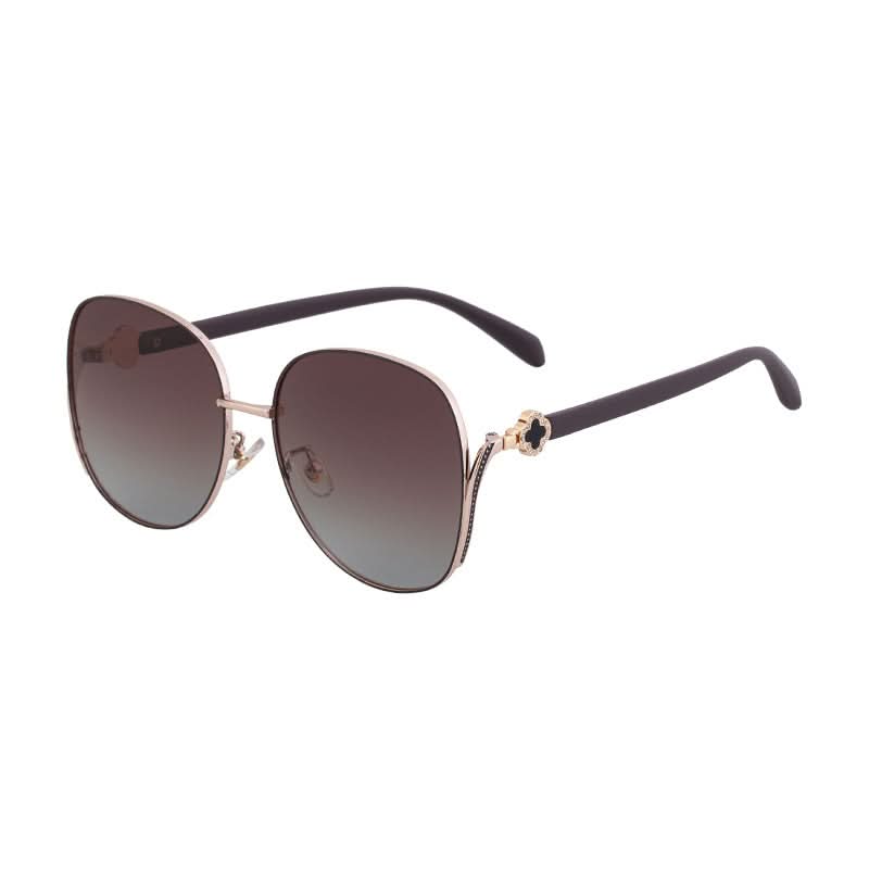 Square Frame Polarized Sunglasses for Women – High-End Outdoor Fashion Glasses