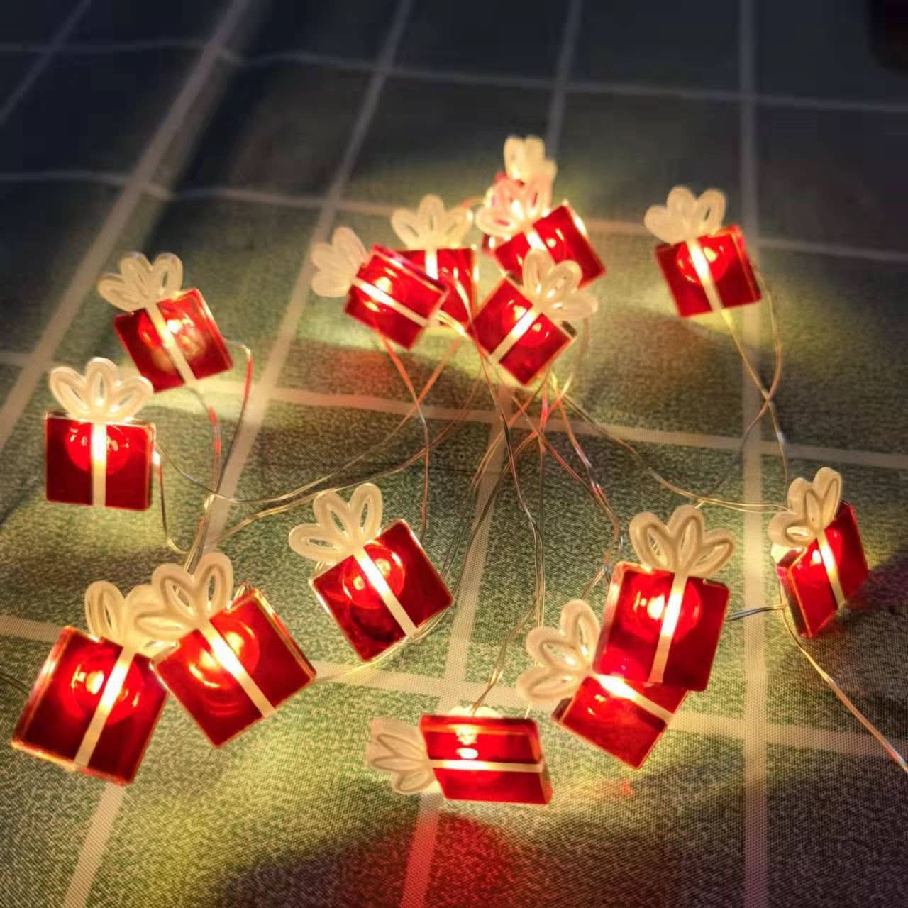 Christmas Copper Wire String Lights, 10-20 LED